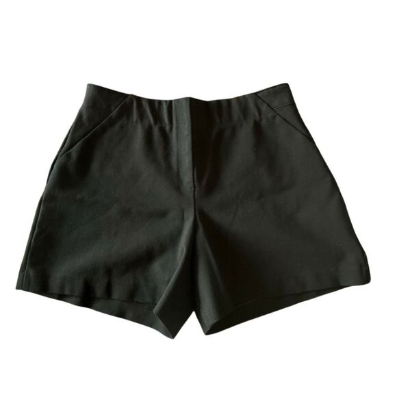 Spanx High Waisted The Perfect A-line Stretch Shaping Pull-on Shorts Black Large - Picture 1 of 6